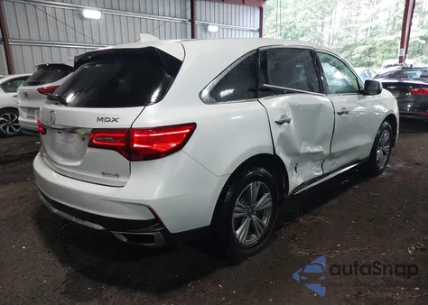 2020 Acura Mdx z USA, uszkodzony, nr VIN 5J8YD4H39LL041941